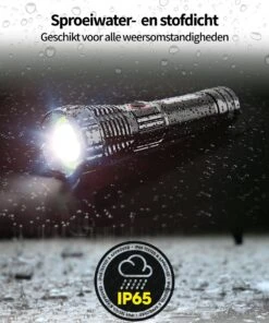 TomorrowNow® XHP50 Oplaadbare LED Zaklamp - USB-C + USB-A - 3.000 Lumen - Powerbank Functie - Battery Management System - Waterdicht -Bo Camp Goedkope Winkel 1000x1200 15