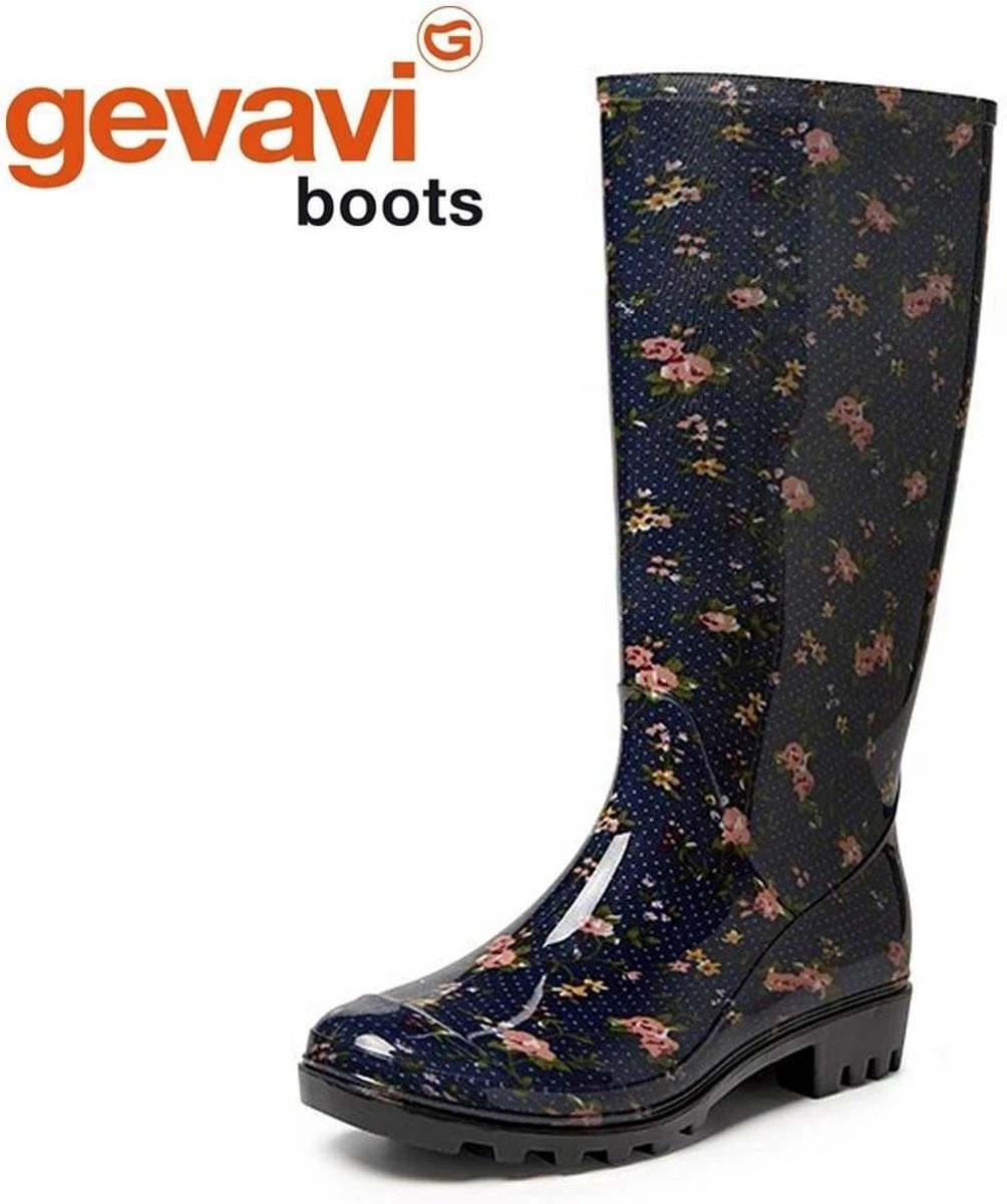 Merkloos Dames PVC Laars Sara - Blauw - 39 3 Merkloos Dames PVC Laars Sara - Blauw - 39 - Afbeelding 3