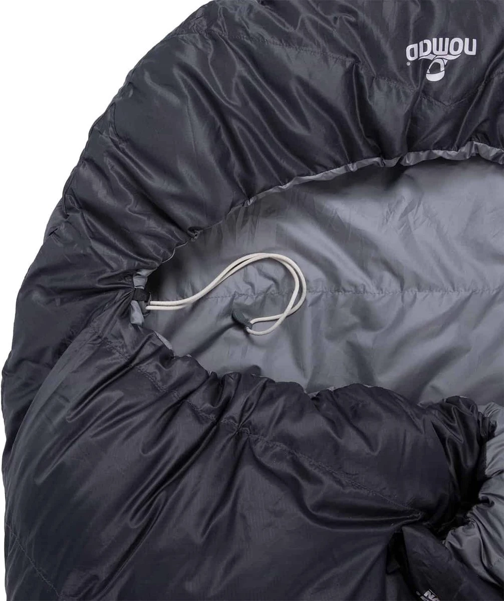 NOMAD® Taurus 400 Slaapzak | 210x80cm Grijs | Lichtgewicht & Kwalitatief | Slaapzak | Incl Hoes 3 NOMAD® Taurus 400 Slaapzak | 210x80cm Grijs | Lichtgewicht & Kwalitatief | Slaapzak | Incl Hoes - Afbeelding 3