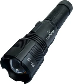 Zeer Krachtige Militaire LED Zaklamp 3200 MAh - Oplaadbaar - Incl 18650 Batterij - King Mungo KM-33