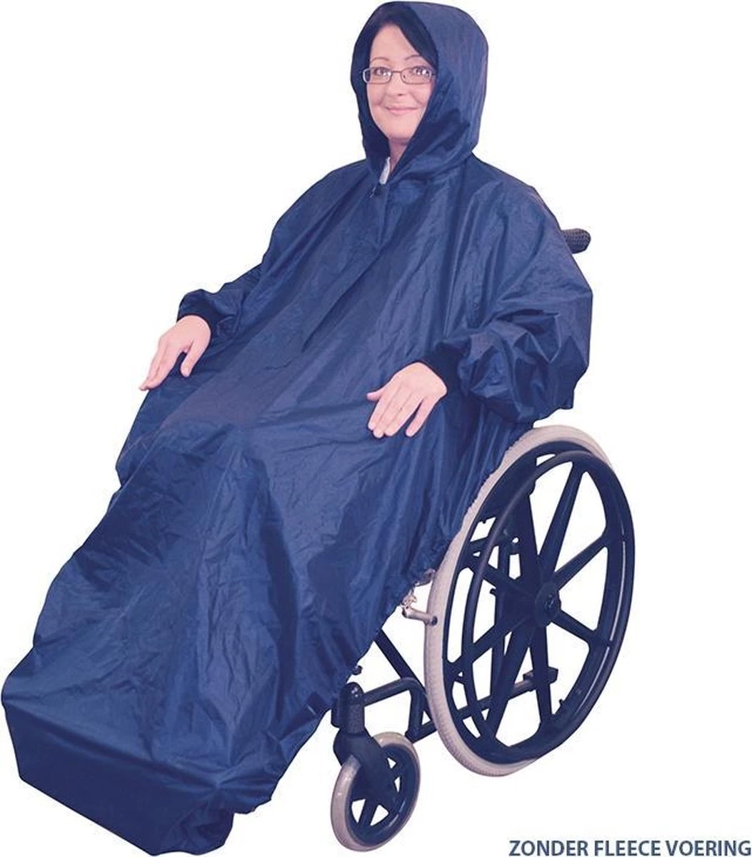 Aidapt Regenjas Met Mouwen - 100% Waterdicht 1 Aidapt Regenjas Met Mouwen - 100% Waterdicht