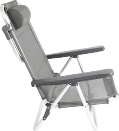 Bo-Camp Beach Chair - Monaco - Aluminium - Grijs -Bo Camp Goedkope Winkel 1096x1200 1