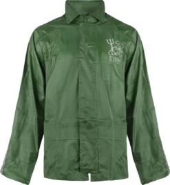 C-Line Regenpak Met Capuchon - Groen - Reflecterend - Nieuw Model - Volwassen Maat XXXXL -Bo Camp Goedkope Winkel 1108x1200 1