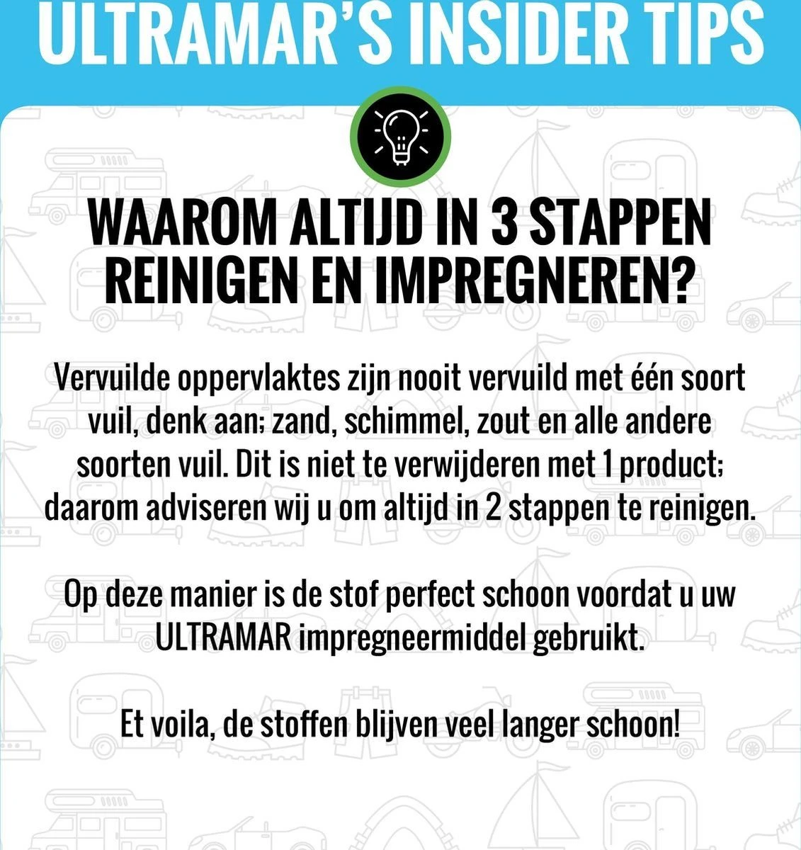Ultramar - Reiniger Sprayhood & Tent Shampoo 500 Ml - Tentdoekreiniger Voor Bootkap, Tent, Cabriodak 3 Ultramar - Reiniger Sprayhood & Tent Shampoo 500 Ml - Tentdoekreiniger Voor Bootkap, Tent, Cabriodak - Afbeelding 3