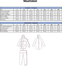 C-Line Regenpak Met Capuchon - Reflecterende Jas - Nieuw Model - Volwassen Maat XXL -Bo Camp Goedkope Winkel 1136x1200 8