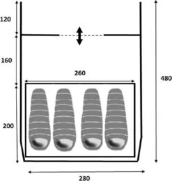 Redwood Zephyr 280 PO - Tent 4-persoons - Tunnel Tent - Grijs 14 Redwood Zephyr 280 PO - Tent 4-persoons - Tunnel Tent - Grijs -Bo Camp Goedkope Winkel 1140x1200 1