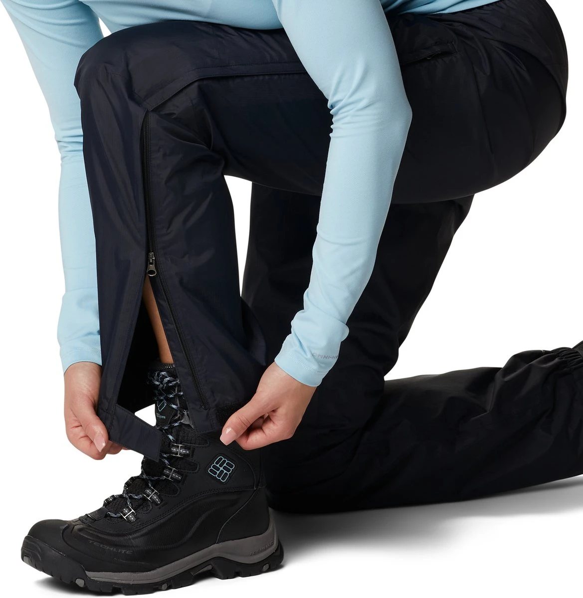 Columbia Pouring Adventure - Wandelbroek Dames - Outdoorbroek - Zwart - Maat XS 6 Columbia Pouring Adventure - Wandelbroek Dames - Outdoorbroek - Zwart - Maat XS - Afbeelding 6