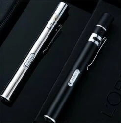 Merkloos 2 Stuks RVS Penlight - Usb Oplaadbare Zaklamp Zwart - Zilverkleur 14 Merkloos 2 Stuks RVS Penlight - Usb Oplaadbare Zaklamp Zwart - Zilverkleur -Bo Camp Goedkope Winkel 1176x1200 7