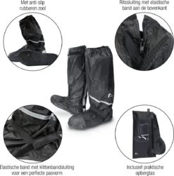 Amazy Regenoverschoenen + Gratis Opbergtas (maat 44/45 | Hoog) - Waterdichte En Antislip Schoenovertrekken Met Reflectoren Voor Droge, Schone Schoenen, Zelfs In De Regen, Sneeuw Of Stof. 6 Amazy Regenoverschoenen + Gratis Opbergtas (maat 44/45 | Hoog) - Waterdichte En Antislip Schoenovertrekken Met Reflectoren Voor Droge, Schone Schoenen, Zelfs In De Regen, Sneeuw Of Stof. -Bo Camp Goedkope Winkel 1180x1200 4