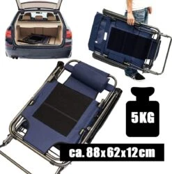 Ligstoel 155x60cm - Opvouwbaar Campingstoel Ligbed Strandstoel Tuinstoel Vouwligstoel Blauw 21 Ligstoel 155x60cm - Opvouwbaar Campingstoel Ligbed Strandstoel Tuinstoel Vouwligstoel Blauw -Bo Camp Goedkope Winkel 1184x1200 2