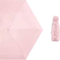 Merkloos TDR--Opvouwbare Paraplu -Windproof-Zonbescherming Anti-Uv UPF50 + Met Gratis Reisetui-roze -Bo Camp Goedkope Winkel 1188x1200 3