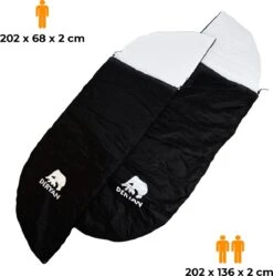 Deryan Cocoon Pop Up Tent - Slaapzak - Luchtbed - Luchtpomp - 4 Persoons - Zilver -Bo Camp Goedkope Winkel 1189x1200 3