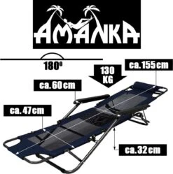 Ligstoel 155x60cm - Opvouwbaar Campingstoel Ligbed Strandstoel Tuinstoel Vouwligstoel Blauw 25 Ligstoel 155x60cm - Opvouwbaar Campingstoel Ligbed Strandstoel Tuinstoel Vouwligstoel Blauw -Bo Camp Goedkope Winkel 1190x1200 1