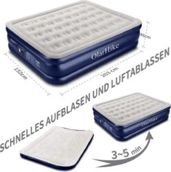 OlarHike Queen Size Luchtmatras Met Geïntegreerde Elektrische Pomp, Zelfopblazend Luchtbed, Voor 2 Personen, Premium Gastenbed, Opblaasbaar Matras Voor Camping Of Thuisgebruik, 203 X 152 X 46 Cm -Bo Camp Goedkope Winkel 1192x1200 12