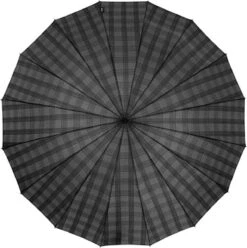 Falconetti Stokparaplu 16 Baans Dessin Grijs Blok -Bo Camp Goedkope Winkel 1195x1200 14
