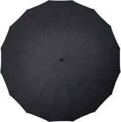 Falcone Herenparaplu Met Houten Stok - Ø 125 Cm - Zwart -Bo Camp Goedkope Winkel 1195x1200 3