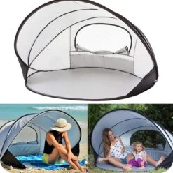 Deryan Luxe Pop Up Strandtent XXL - Anti-UV 50+ - Zilver 23 Deryan Luxe Pop Up Strandtent XXL - Anti-UV 50+ - Zilver -Bo Camp Goedkope Winkel 1196x1200 8