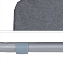 Relaxdays Strandstoel Opvouwbaar - Set Van 2 - Lage Campingstoel - Kampeerstoel Leuning - Grijs -Bo Camp Goedkope Winkel 1198x1200 3