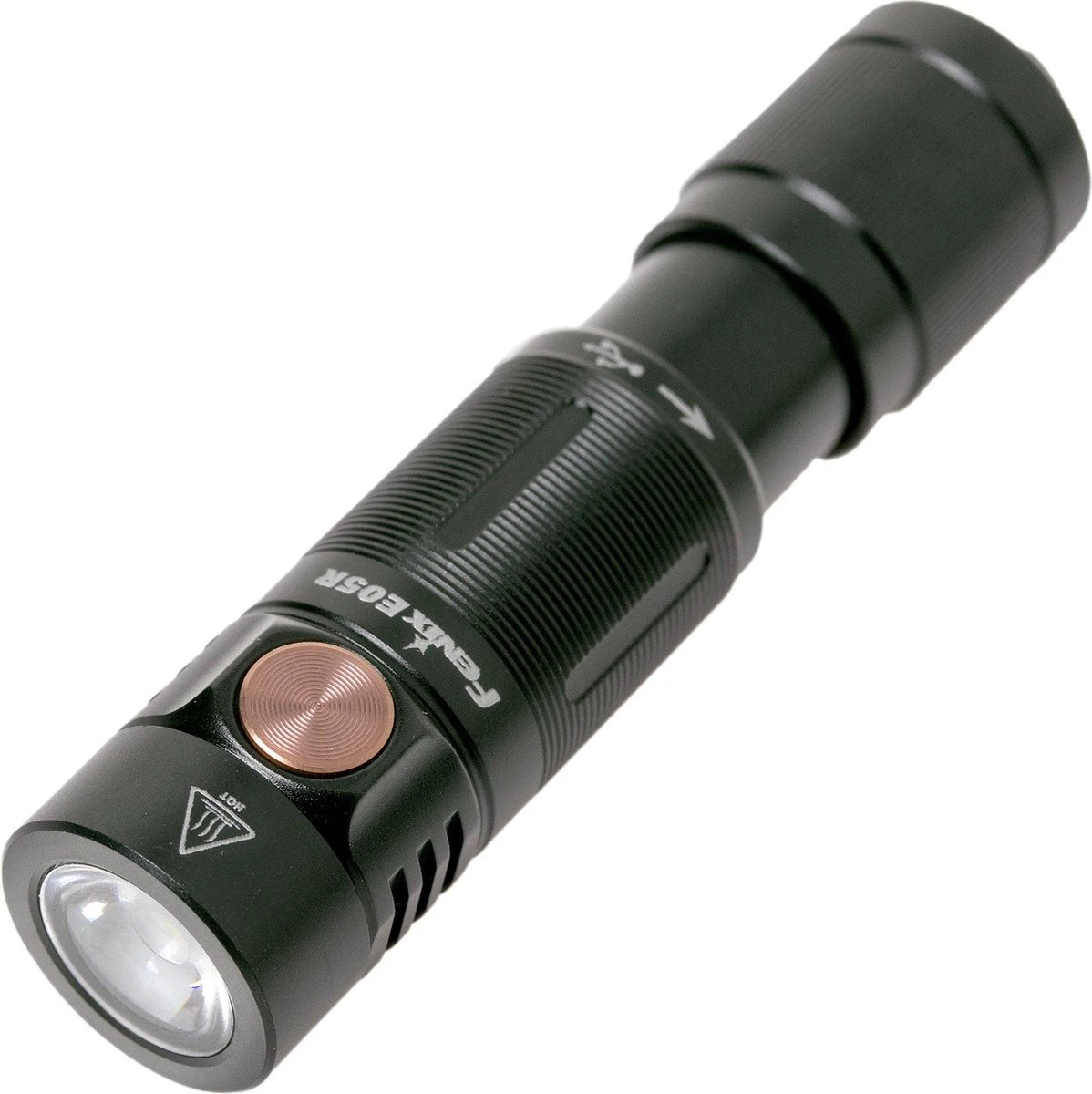 Fenix E05R Zaklamp FEE05R-B Sleutelhangerzaklamp Oplaadbaar Compact Every Day Carry,400 Lumen, Zwart, Aluminium 1 Fenix E05R Zaklamp FEE05R-B Sleutelhangerzaklamp Oplaadbaar Compact Every Day Carry,400 Lumen, Zwart, Aluminium