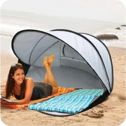 Deryan Luxe Pop Up Strandtent XXL - Anti-UV 50+ - Zilver 28 Deryan Luxe Pop Up Strandtent XXL - Anti-UV 50+ - Zilver -Bo Camp Goedkope Winkel 1198x1200 7