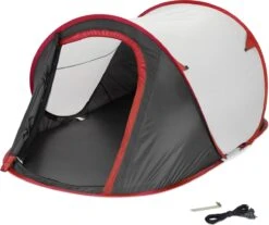 JEMIDI Tweepersoons Pop-up Tent - Opgooitent, Werptent Voor 2 Personen - Ideaal Als Festivaltent Of Kampeertent - Verschillende Kleuren -Bo Camp Goedkope Winkel 1200x1007 1