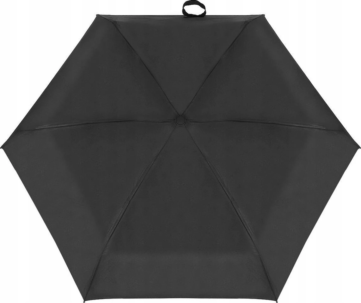 Opvouwbare Mini Paraplu - Klein & Opvouwbaar - Stormparaplu - Stevig Anti Storm & Wind - Windproof - 6 Panelen - Ø 90 Cm - Ruimtebesparend & Compact - Zwart 3 Opvouwbare Mini Paraplu - Klein & Opvouwbaar - Stormparaplu - Stevig Anti Storm & Wind - Windproof - 6 Panelen - Ø 90 Cm - Ruimtebesparend & Compact - Zwart - Afbeelding 3