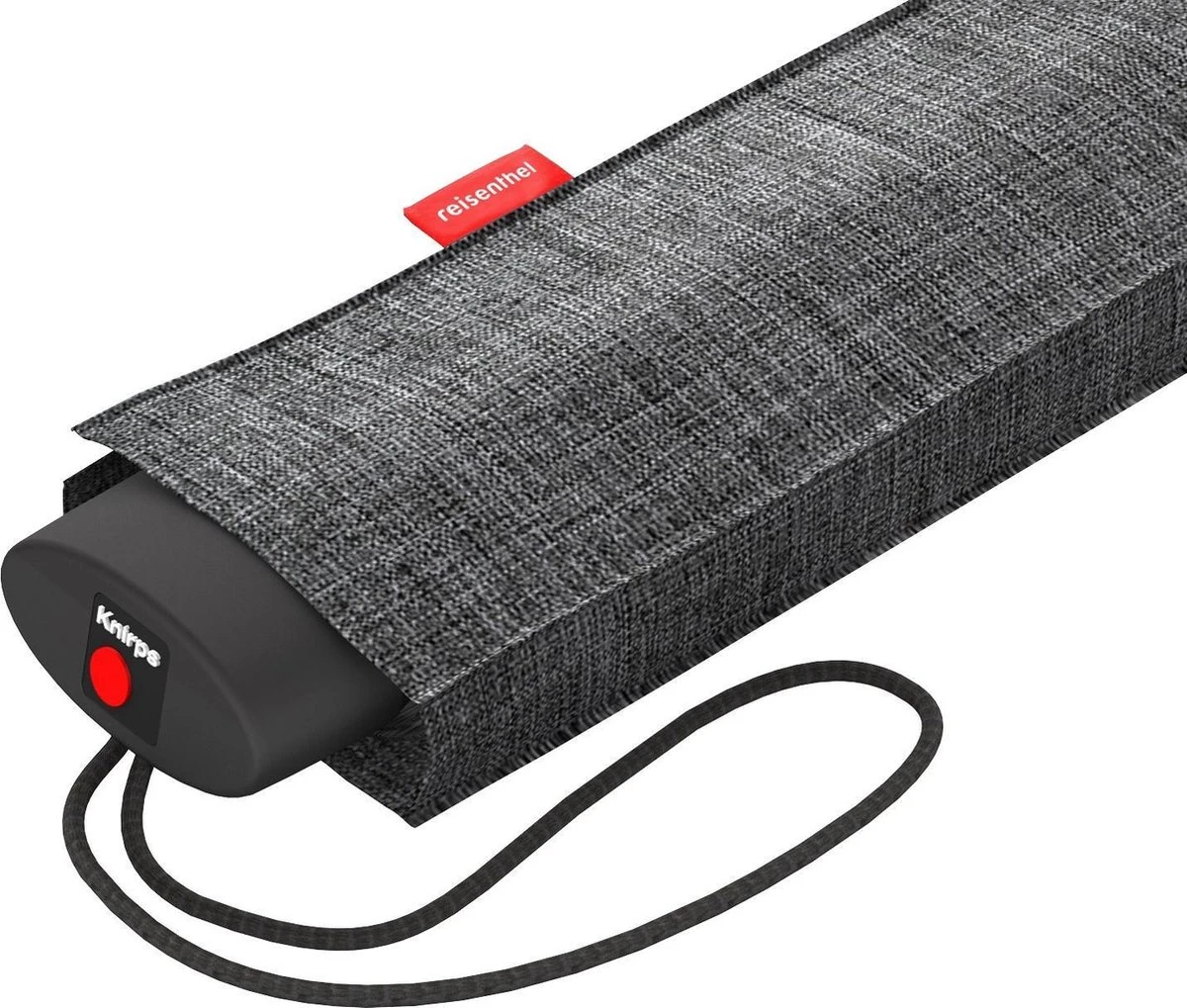 Reisenthel Umbrella Pocket Mini Opvouwbare Mini Paraplu - ø 97 Cm - Twist Silver Grijs 3 Reisenthel Umbrella Pocket Mini Opvouwbare Mini Paraplu - ø 97 Cm - Twist Silver Grijs - Afbeelding 3