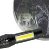 Zaklamp Oplaadbaar 2000 Lumen - Waterproof - Zeer Fel - Klein - 2 In 1 - Led