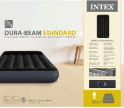 Intex Pillow Rest Classic Twin Luchtbed - 1-persoons - 99x191x25cm 20 Intex Pillow Rest Classic Twin Luchtbed - 1-persoons - 99x191x25cm -Bo Camp Goedkope Winkel 1200x1042 3