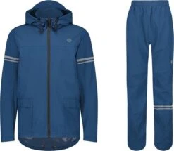 AGU Original Regenpak Essential - Blauw - L - Dames & Heren - Waterdicht & Ademend -Bo Camp Goedkope Winkel 1200x1046 2