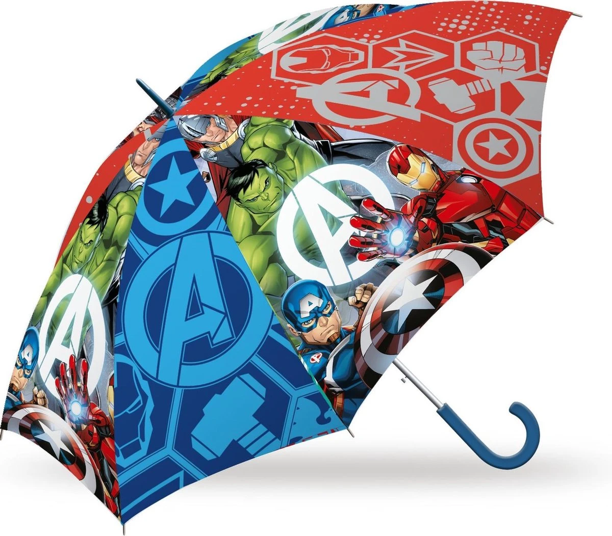 Marvel Avengers Paraplu Voor Jongens 45 Cm - Marvel - Avengers - Kinder/jongens Paraplu - Regenkleding/regenaccessoires 1 Marvel Avengers Paraplu Voor Jongens 45 Cm - Marvel - Avengers - Kinder/jongens Paraplu - Regenkleding/regenaccessoires