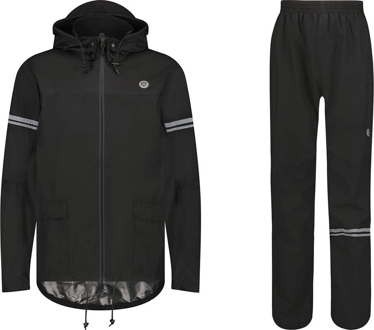 AGU Original Regenpak Essential - Zwart - XXXL - Dames & Heren - Waterdicht & Ademend 16 AGU Original Regenpak Essential - Zwart - XXXL - Dames & Heren - Waterdicht & Ademend - Afbeelding 16