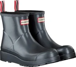 Hunter - Regenlaarzen Voor Vrouwen - Nebula Korte Speellaarzen - Zwart - Maat 38EU -Bo Camp Goedkope Winkel 1200x1064 1