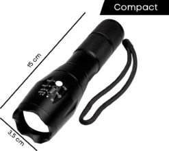 Merkloos Professionele 1000 Lumen LED Zaklamp Met Zoomfunctie -Bo Camp Goedkope Winkel 1200x1070 7