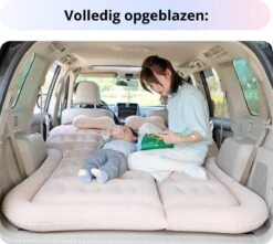Opblaasbaar Auto Matras - Auto Luchtbed Zwart - Achterbank En Achterbak - Tweepersoons 3-in-1 Universeel Automatras - Inclusief Elektrische Pomp En Accessoires - Kampeer Luchtbed Voor Reizen -Bo Camp Goedkope Winkel 1200x1076 10