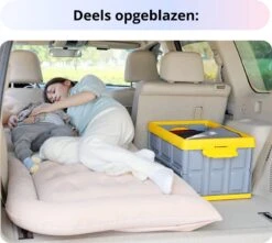 Opblaasbaar Auto Matras - Auto Luchtbed Zwart - Achterbank En Achterbak - Tweepersoons 3-in-1 Universeel Automatras - Inclusief Elektrische Pomp En Accessoires - Kampeer Luchtbed Voor Reizen -Bo Camp Goedkope Winkel 1200x1076 11
