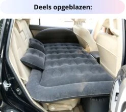 Opblaasbaar Auto Matras - Auto Luchtbed Zwart - Achterbank En Achterbak - Tweepersoons 3-in-1 Universeel Automatras - Inclusief Elektrische Pomp En Accessoires - Kampeer Luchtbed Voor Reizen -Bo Camp Goedkope Winkel 1200x1076 12
