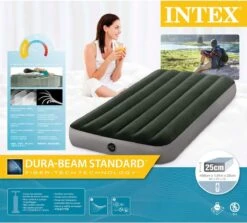 Intex Prestige Downy Twin Luchtbed - 1-persoons - 191 X 99 X 22 Cm -Bo Camp Goedkope Winkel 1200x1083 10