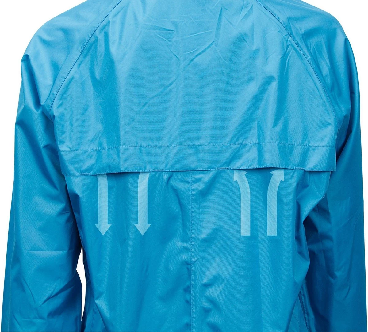 Ralka Regenjas Deluxe Lang Model - Dames - Zwart/Aqua - 36 2 Ralka Regenjas Deluxe Lang Model - Dames - Zwart/Aqua - 36 - Afbeelding 2