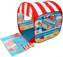 Pop-Up Strandtent: Beach Hut - Speeltent -Bo Camp Goedkope Winkel 1200x1089