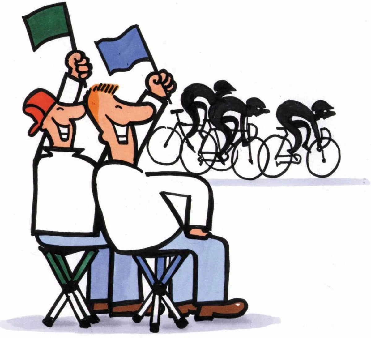 Walkstool - 3-Poots Krukje - Comfort 55 Cm - Verstelbaar - Zwart 15 Walkstool - 3-Poots Krukje - Comfort 55 Cm - Verstelbaar - Zwart - Afbeelding 15