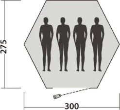 Easy Camp Tent Bolide 400 - Rood - 4 Persoons 27 Easy Camp Tent Bolide 400 - Rood - 4 Persoons -Bo Camp Goedkope Winkel 1200x1098