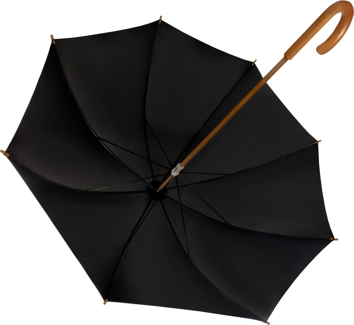 Impliva ECO - Paraplu - Windproof - Ø 102 Cm - Zwart 2 Impliva ECO - Paraplu - Windproof - Ø 102 Cm - Zwart - Afbeelding 2