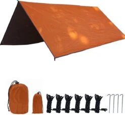 Merkloos TDR - Outdoor Draagbaar Zonnescherm Met Opbergtas - Waterdicht-SPF - Tarps Voor Kamperen300 * 300cm - 3-4Personen - Orange 8 Merkloos TDR - Outdoor Draagbaar Zonnescherm Met Opbergtas - Waterdicht-SPF - Tarps Voor Kamperen300 * 300cm - 3-4Personen - Orange -Bo Camp Goedkope Winkel 1200x1104 8