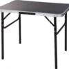 Redcliffs Campingtafel Zwart - 75 X 55 X 25/60cm