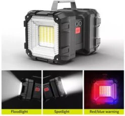 Zoeklicht Led, Led Zaklamp, Schijnwerper Led, Bouwlamp, Ledlamp Op Accu, Noodverlichting, Schijnlicht Led, Handlamp Led -Bo Camp Goedkope Winkel 1200x1114 3