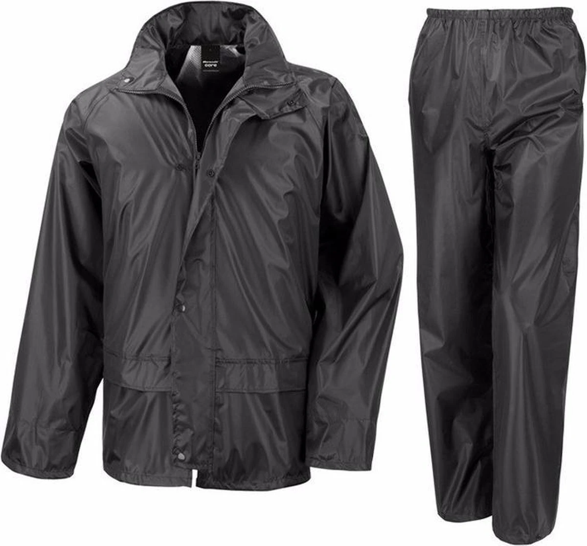 Result Zwart All Weather Regenpak Voor Volwassenen 2XL (46/56) 1 Result Zwart All Weather Regenpak Voor Volwassenen 2XL (46/56)