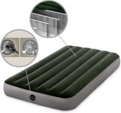 Intex Prestige Downy Twin Luchtbed - 1-persoons - 191 X 99 X 22 Cm -Bo Camp Goedkope Winkel 1200x1126 1