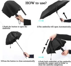 IBright Storm Paraplu - Paraplu - Extra Sterk - Opvouwbaar - Automatisch Uitklapbaar - Ø 105 - Inclusief Beschermhoes 11 IBright Storm Paraplu - Paraplu - Extra Sterk - Opvouwbaar - Automatisch Uitklapbaar - Ø 105 - Inclusief Beschermhoes -Bo Camp Goedkope Winkel 1200x1129 3