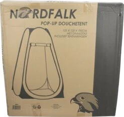 NordFalk Douchetent Pop-up 190 Cm - Camping Douche - Omkleedtent - Incl. Tentharingen En Draagtas - Groen -Bo Camp Goedkope Winkel 1200x1132 2